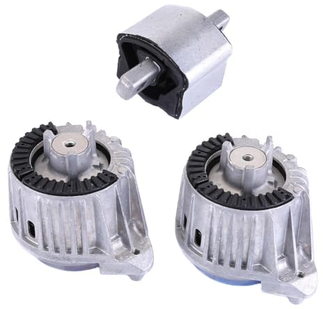 Surakey 2 X Motorlager & 1x Getriebelager Hydrolager vorne links und rechts für C Klasse W204 C204 Coupe S204 T Modell CLS C218 X218 E Klasse W212 A207 Cabrio C207 Coupe S212,A1402401318, A2042400217