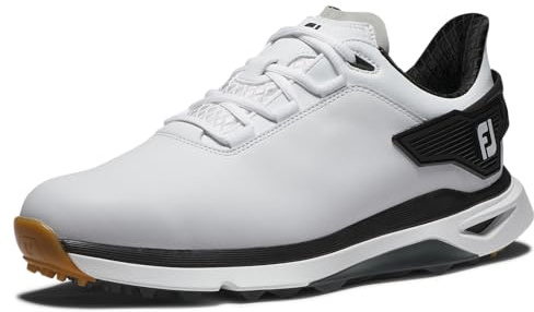 FootJoy Men's Pro/SLX Golf Shoe, White/White/Black, 10 UK