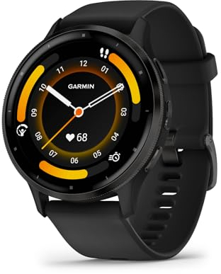 Garmin [renewed] Venu 3 – GPS-Fitness-Smartwatch mit Bluetooth Telefonie und Sprachassistenz, Ultrascharfes 1,4 Zoll AMOLED-Touchdisplay, Pay und Rollstuhlmodus [Generalüberholt]