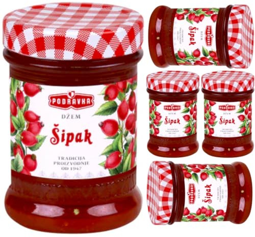 Pufai Podravka rosa canina marmellata 360 grammi di vetro x 5 pezzi