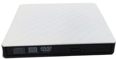 SUIOPPYUW Lettore CD Portatile per PC Portatile per Interni ed Esterni per Domestico Sala da Pranzo Driver per Dvd con cancellazione del Rumore Lettore Ottico per Laptop