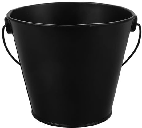 Anneome Cubo de Grasa para Barbacoa de Chapa Resistente al Calor Cubo Recogegotas para Parrilla al Aire Accesorio Multifuncional para Barbacoa de Color Negro