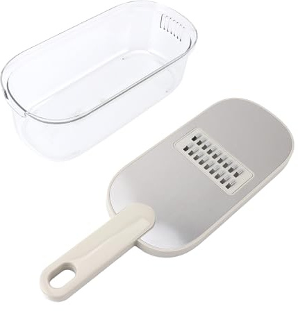 SUNGOOYUE Râpe à Légumes Sûre et Fiable avec Lames de Rechange pour Hacher et Couper les Carottes, les Pommes de Terre pour la Cuisson en Cuisine, 3 Lames (6 lames)