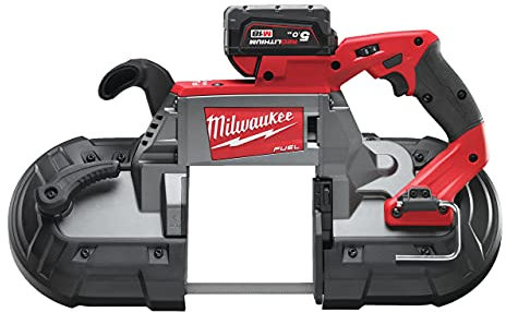 Milwaukee M18CBS125-502C 18V Li-ion Deep Cut Band Saw with 2X 5Ah Batteries