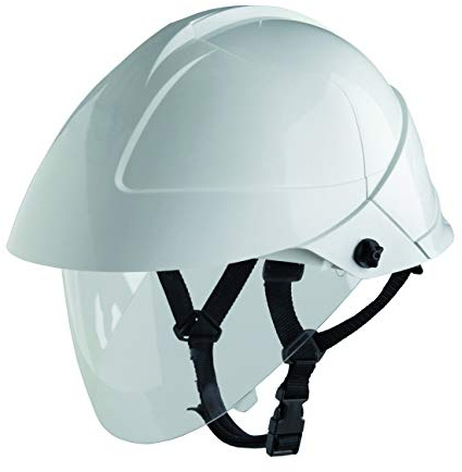CATU casco con protección facial integrada blanco