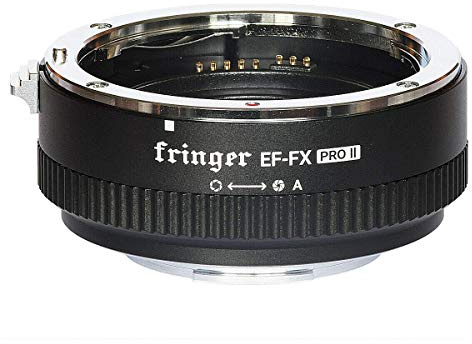 EF-FX PRO II Fringer Autofokus-Adapter integrierte elektronische Blende für Canon EOS EF Sigma Tamron Objektiv an Fujifilm Fuji Mirroless Kamera