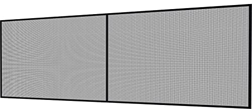 VEVOR Garagentorgitter, 549 x 213 cm für 2 Autos, 2,6 kg robustes Glasfasernetz für schnellen Einstieg mit selbstdichtendem Magneten und beschwerter Unterseite, kinder-/haustierfreundlich
