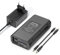 NASTIMA 12V 6000mAh LiFePO4 Battery Power Pack with 12V 9V DC and 5V USB Dual Output for LED Strips, Tape Lights, CCTV Cameras, Binoculars, etc., with Charger