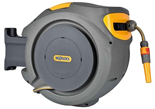 Hozelock Auto Reel 20 2401 0000 20 m 1 St. Grau, Gelb Gartenschlauchaufroller