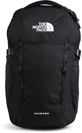 The North Face Pivoter Everyday Laptop Backpack - NPF, TNF Black-NPF, One Size