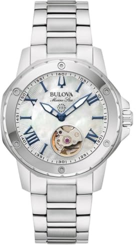 Bulova Automatic Watch 96L326, Silver, Bracelet