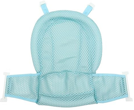 HEMOTON Baño Para Bebés Soporte Ajustable Asiento De Ducha Bañera De Malla Para Recién Nacidos La Bañera o Ducha Seguro y Cómodo