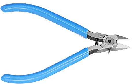 Haofy Kromvanadinstål Precisionsskärtång för Trimning Av Elektriska Trådar och Plastprodukter Grindklippning blå
