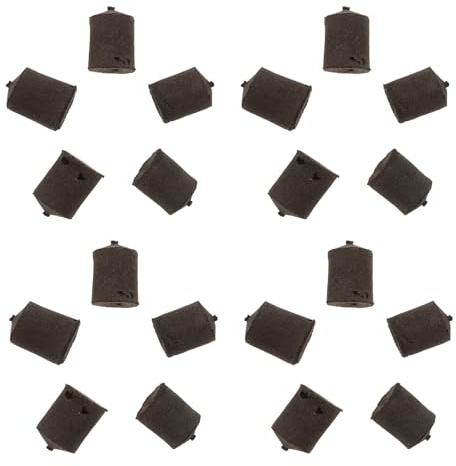 WRITWAA Bloc de Culture Nutritif pour Semis 20 Pièces en Matériau Synthétique Noir, Accélérateur de Croissance pour Plantes en Jardin et Potager