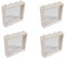 LEGO City - 4 Fenster mit Transparenten Scheiben zum Kippen