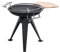 BARBECUE BBQ TRIPODE IN ACCIAIO CON GRIGLIA ROTANTE PER GRIGLIATA 96X76XH85 CM