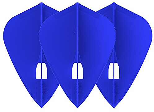 Lstyle Dart Flights: L4 PRO Kite - for Soft Tip and Steel Tip Darts - Blue