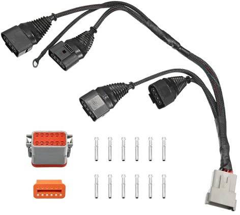 X AUTOHAUX Ignition Coil Wire Harness for Audi A4 TT for VW Golf GTI 06B998018T