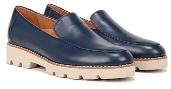 Vionic Kensley Women's Slip On Loafer Navy Leather - 9 Wide
