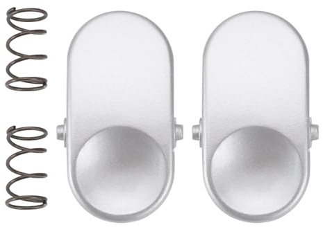 eMagTech Juego de 2 Clips de Liberación de Varilla de Captura de Perfil Bajo para Aspiradora Y Pieza de Repuesto de Resorte Compatible con Dyson V6 DC58 DC59 DC61 DC62