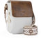 APHISON kleine Handytasche zum Umhängen rfid blocker Umhängetasche für Handy veganem Leder Crossbody Bag Damen mit Geldbörse Verstellbar Breiter Gurt abnehmbarer Schultergur
