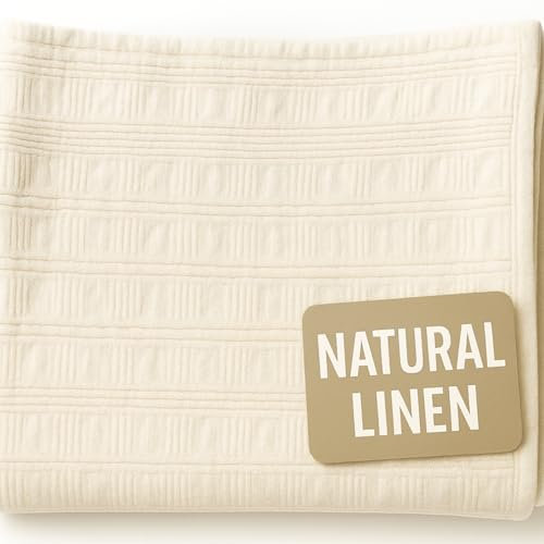 Linen Bath Sheet 80×135 cm – Compact & Absorbent Towel for Bathroom & Sauna – 79% Natural Linen Blend, OEKO-TEX Certified
