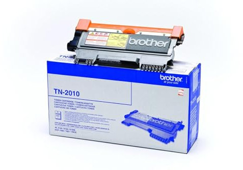 Brother TN-2010 Tonerkassette laser-Toner für Drucker (1000 Seiten, Laser, Brother) schwarz, orange
