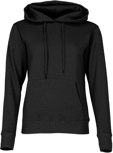 Fruit of the Loom Women's Pull-over Classic Hooded Sweatshirt Clasic, Black, M UK