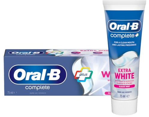 Oral-B Complete Extra White Toothpaste, 75ml