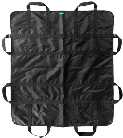 ANCLLO Sábanas deslizantes de 48 x 40 Pulgadas con Asas Colchón para incontinencia Protector de Ropa de Cama Forro Correas