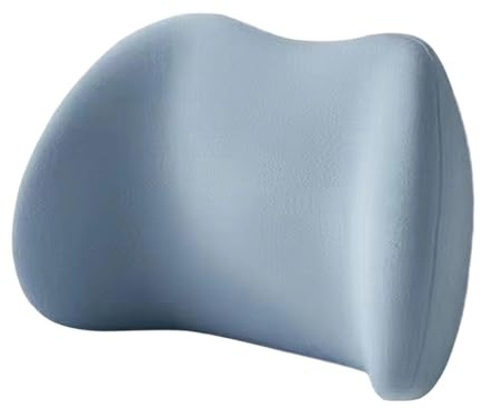 Almohada de Apoyo Lumbar Asiento Cojín de Respaldo Inferior Asiento para sofá reclinable, Azul