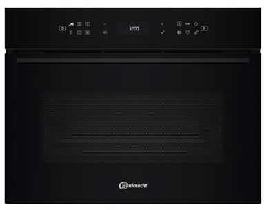 Bauknecht BCW7O7HTSK - Kompaktbackofen mit Mikrowelle Schwarzes Glas