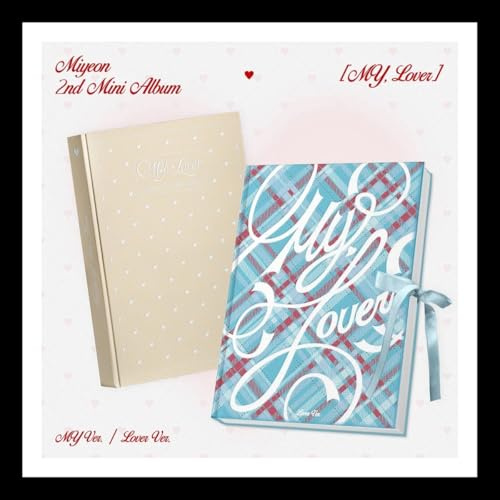 (LOVER Ver.) (G) I-DLE MIYEON [MY, LOVER] 2nd Mini Album / CD+Book+ID Photo+5 Card+GIFT