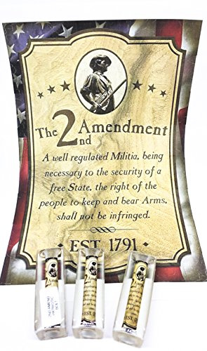 PEN KIT MALL (Patriotic) 2ND AMENDMENT ACRYLIC LABEL PEN BLANK FOR BOLT ACTION (1) One Pen Blank per order