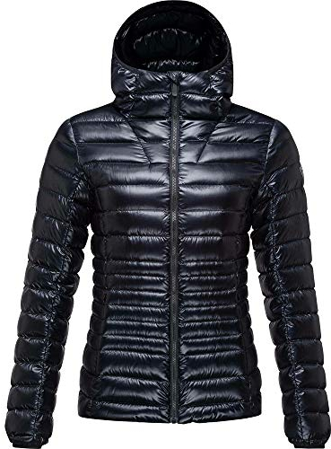Rossignol Damen Light Down Hood Skijacke, Schwarz, XL