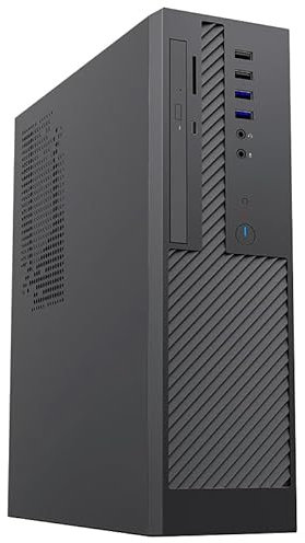 Ordenador de sobremesa Fijo Intel i5 – Windows 11 Pro – WiFi USB – HDMI y VGA – Reproductor Grabador de CD DVD – Oficina de Internet Gestión de Escuela (RAM 8 GB, SSD 240 GB)