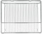 vhbw Universal Gitterrost für Diverse Backöfen - Backgitter 45,5 x 37,5 x 3,1 cm