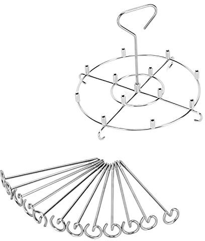 Leapiture Friggitrice ad aria Griglia per griglia Supporto per spiedo rotante Friggitrice ad aria Supporto per spiedo Friggitrice Griglia per spiedo rotante Griglia di (LeapitureL6L7aZ-11)