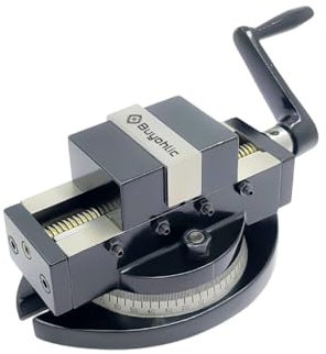 Buyohlic Self Centering Milling Machine Vice with Swivel Base - 2 Inch (Jaw Width 50 mm)