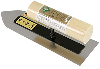 GLS - Paleta de Acabado Japonesa de Acero Inoxidable, 180 mm, 180 mm