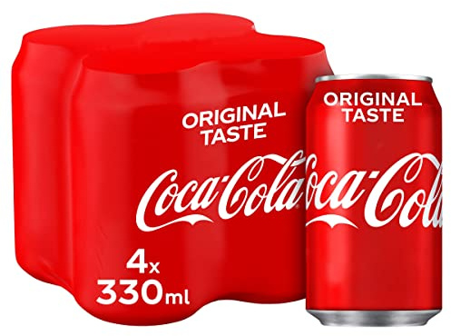 Coca-Cola Original Taste, 4 x 330 ml