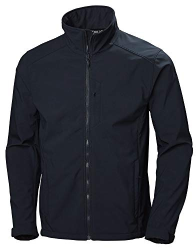 Helly Hansen Hombres Chaqueta Paramount Softshell, Azul Marino, S