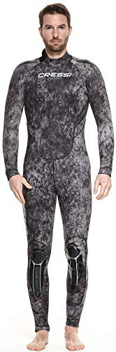 CRESSI Castoro Man - Traje Monopieza de Buceo Neopreno 5mm High Stretch para Hombre