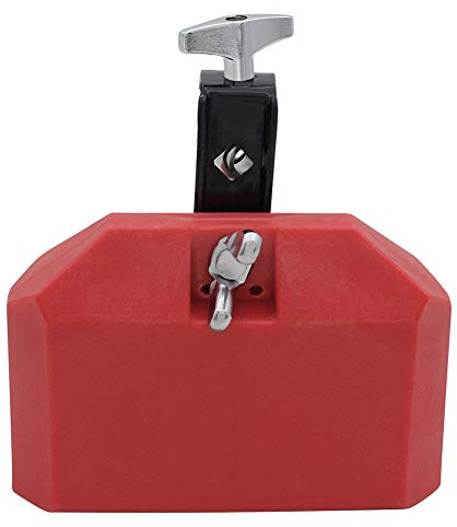 Bnineteenteam Cow Bell,5 inch ABS Plastic Cow Bell Noisemaker with Stick for Percussion Musical Instruments (Red) Musical Instrument