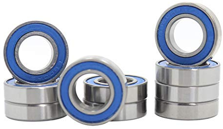 6800RS Kugellager 10x19x5mm,10x19 ABEC 3 Blau Gummi versiegelt Präzision Kugellager (Pick von 10 stücke)