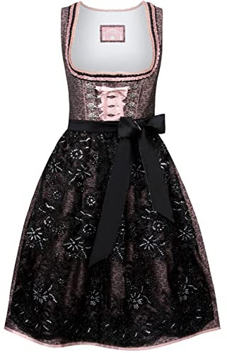 Stockerpoint - Dirndl Finja Altrosa (65cm), Größe:42, Farbe:Altrosa