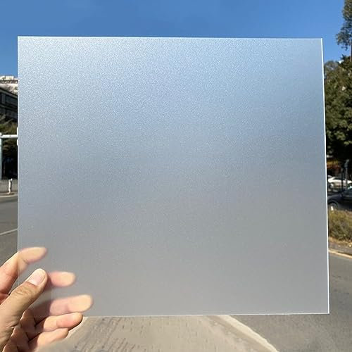 NIANXINN Brise-Vue pour Balcon,Translucide en PP Givré Couverture de Confidentialité Écran,Pare-Soleil,Panneau de Clôture Brise-Vent,pour Fenêtres/Patio,Facile à Couper,Personnalisée (40x100cm)