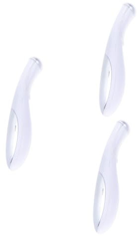 FOMIYES 3St Gesichts- und Augenmassagegerät Hautcreme Massage-Massagegerät Massage-Tools makeup tasche kosmetiktasche Augenmassagegerät für Frauen Augenmassagegerät für Taschen Weiß