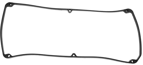 INFINAUTO Junta De Tapa De Válvula Junta De Sello De Válvula De Cabeza De Cilindro No.Md342281 Para Mitsubishi Colt V 2000-2003 Negro Junta De Tapa De Balancines 1 Pc