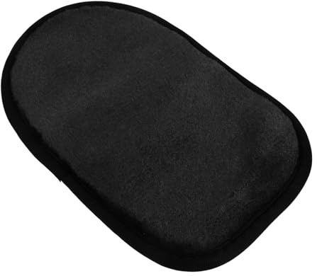 BESTOYARD Guantes De Lavado para Coche De Felpa Suave Guante De Lavado Multiuso para Cuidado del Vehículo para Limpieza y Encerado del Automóvil Herramienta De Detallado Ergonómica Negra